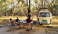 1er Campement dans la Forêt de Cobram