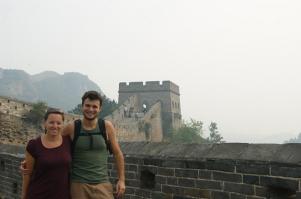 We are on the Great Wall